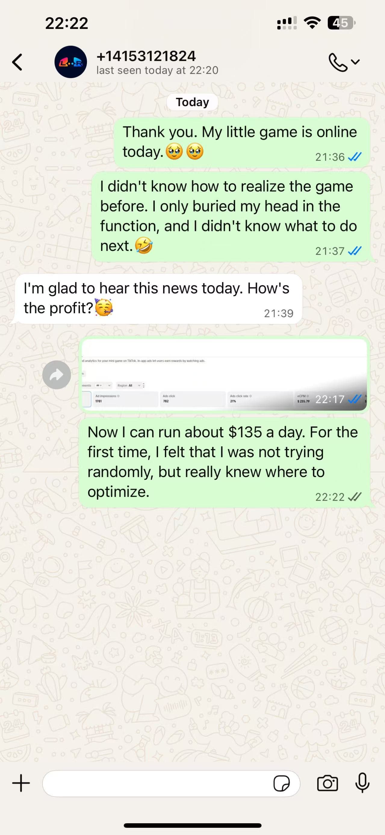 Support chat example for a Brazil Starter buyer asking for reskin and launch preparation guidance.